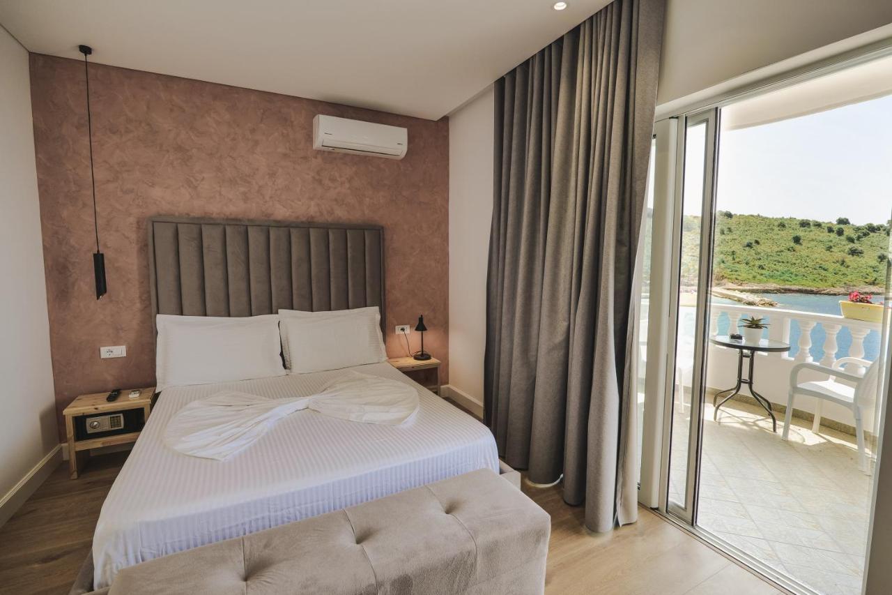 Luxury Villa Alisja Sarande With Private Beach Екстер'єр фото