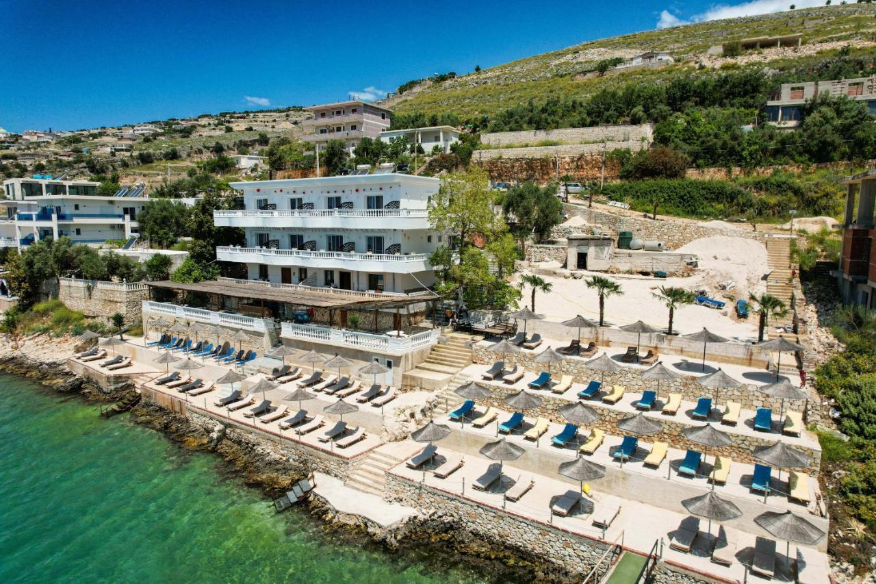 Luxury Villa Alisja Sarande With Private Beach Екстер'єр фото